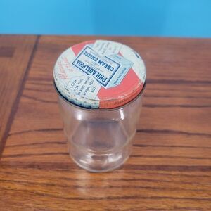 Vintage Kraft Philadelphia Cream Cheese Jar